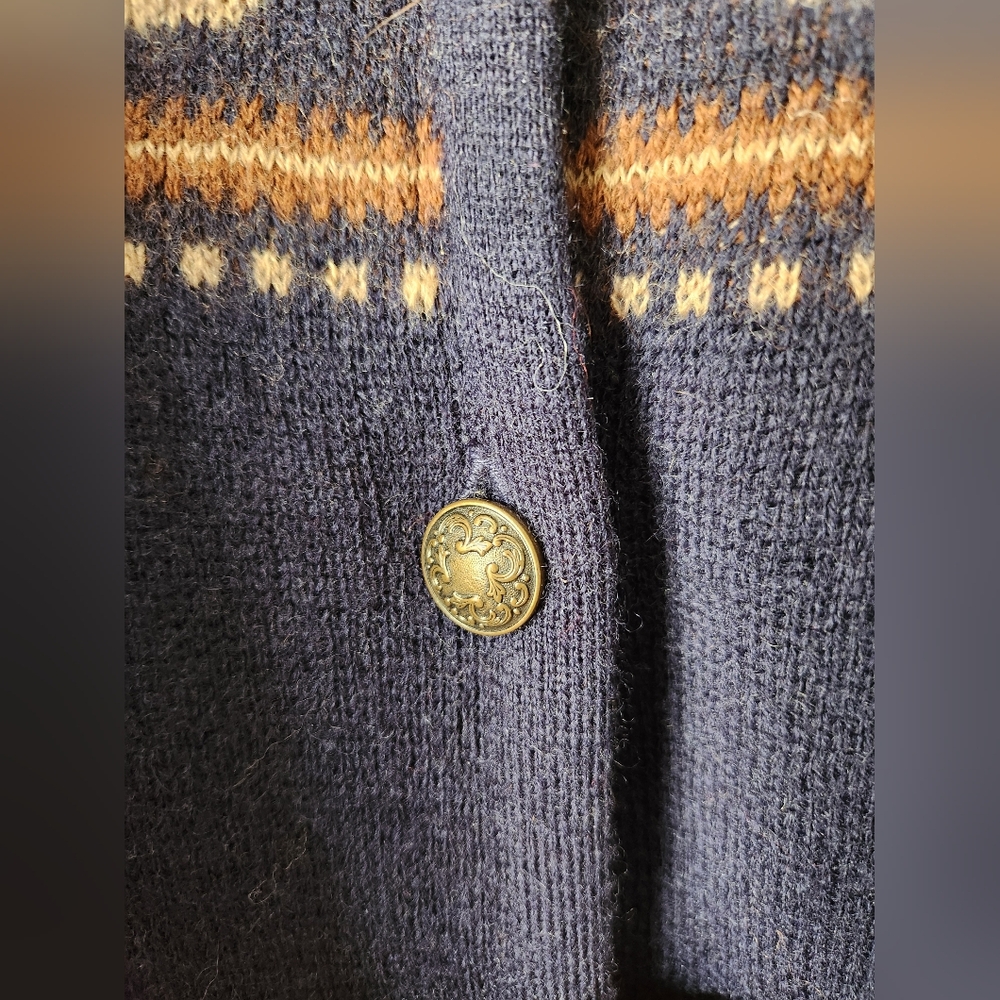 Pendleton Wool Cardigan - Vintage! - Picture 4 of 6